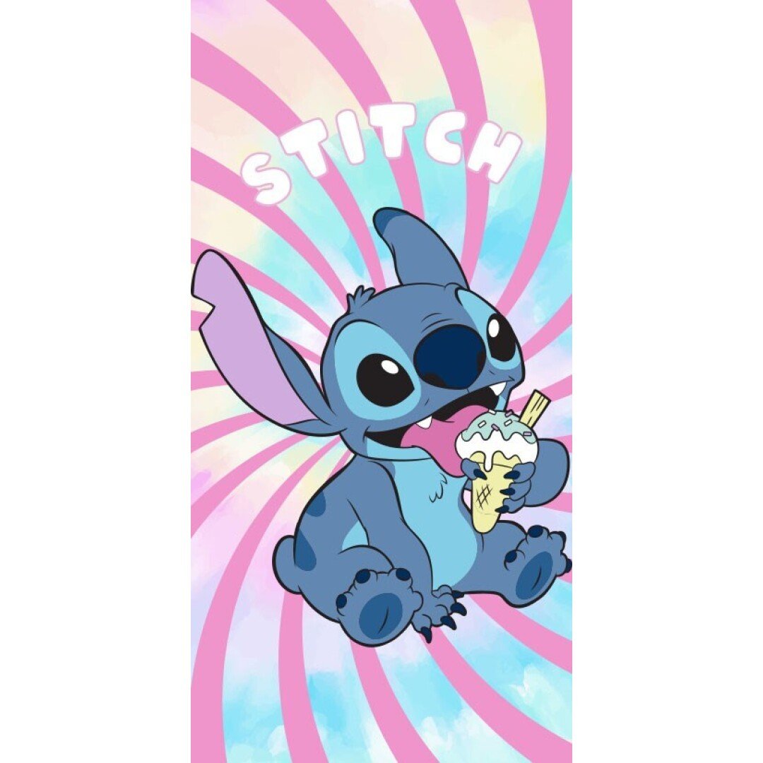 Serviette Disney LILO STITCH Glace de Plage 70x140cm