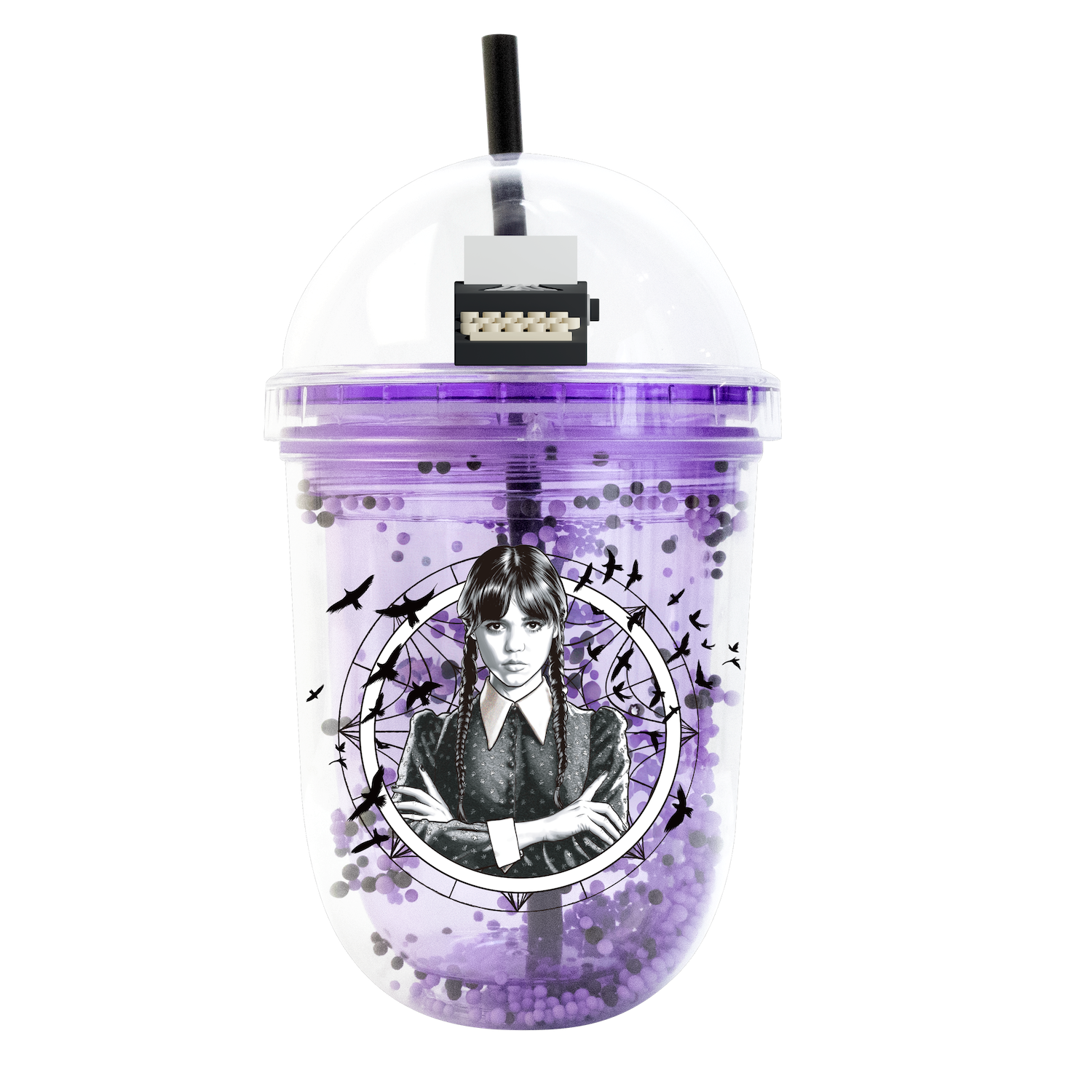 Mug Mercredi de Voyage 'Boba' 400ml avec Paille