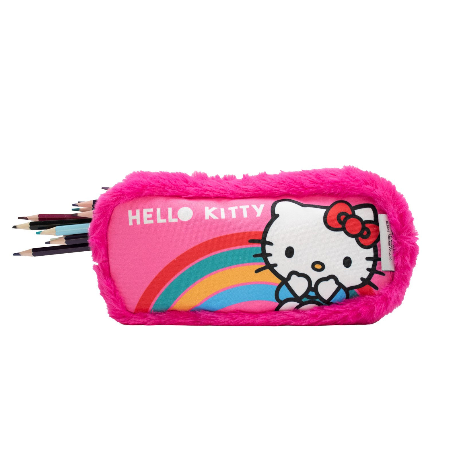 Trousse Hello Kitty Arc en ciel Rectangulaire