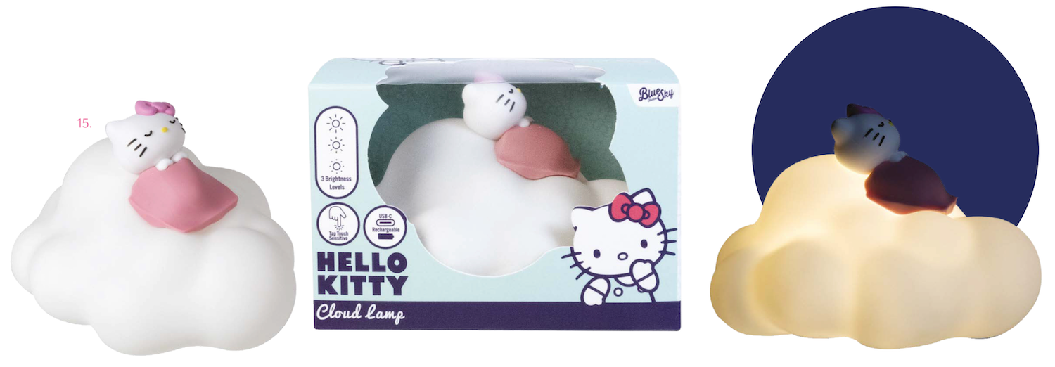 Lampe Hello Kitty Décorative Nuage 15cm