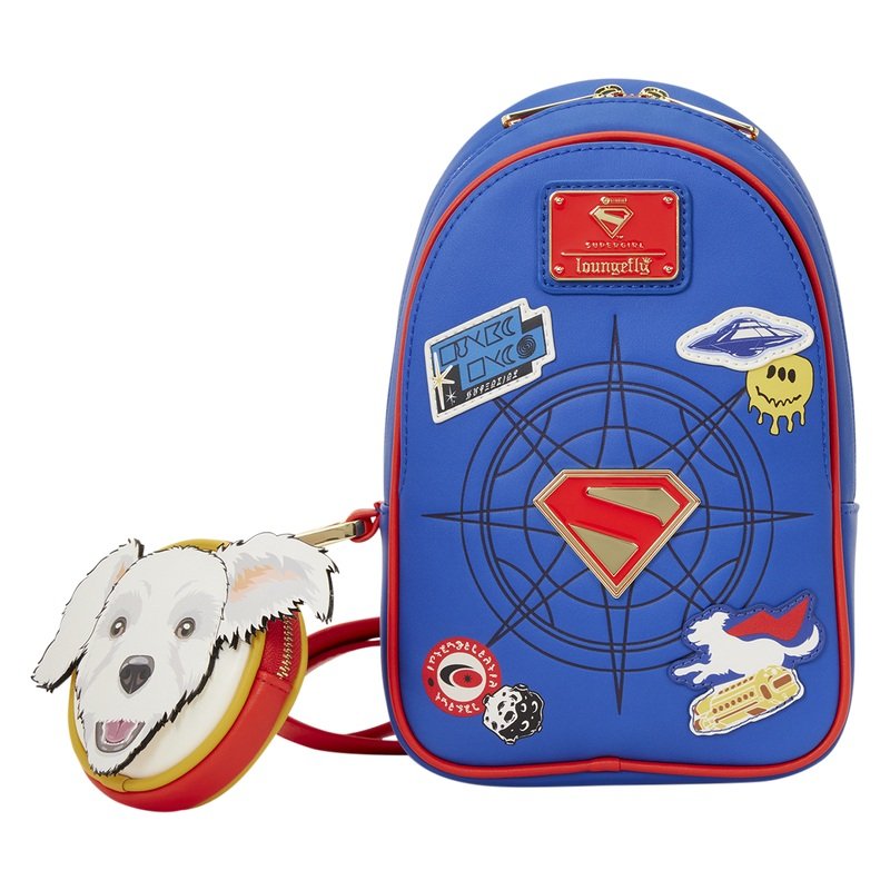 Sac DC Comics SUPERGIRL Krypto Bandoulière Loungefly