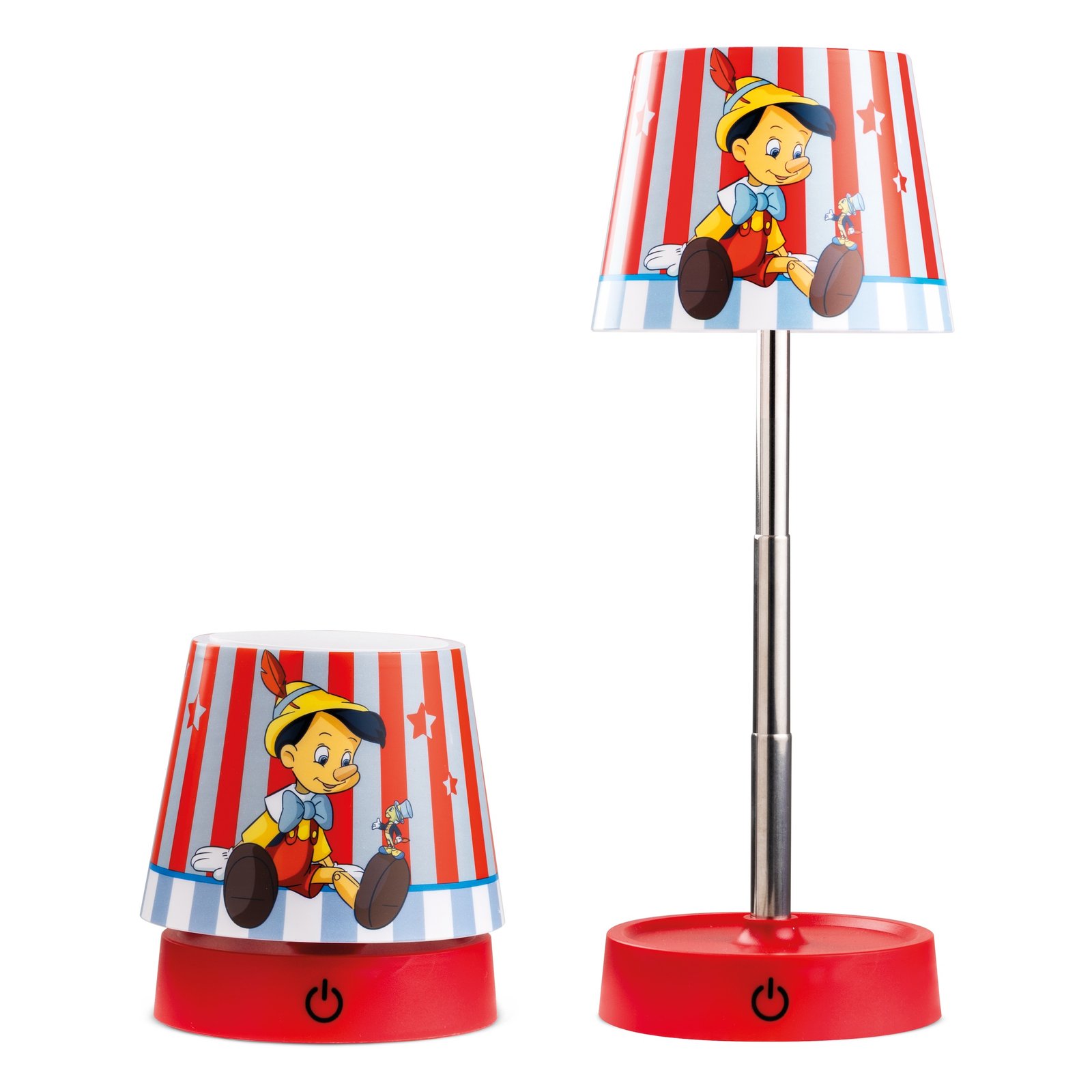 Lampe Disney PINOCCHIO de Bureau LED Rechargeable 11cm - Pinocchio