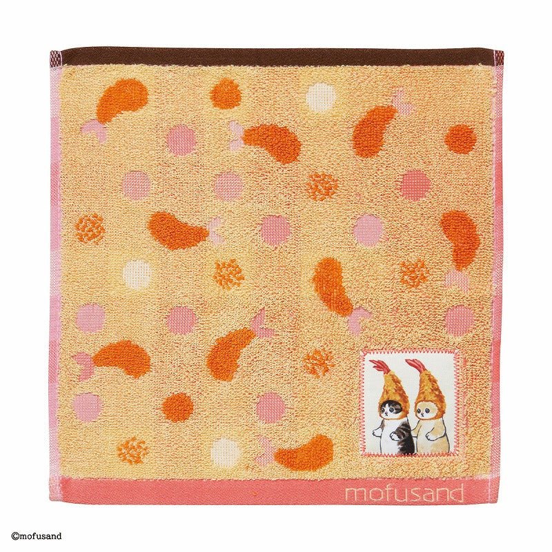 Serviette MOFUSAND Chaton Nyan Tempura Mini 25x25cm