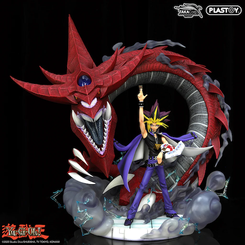 Figurine Yu-Gi-Oh! Yami Yugi Slifer Statuette 51cm