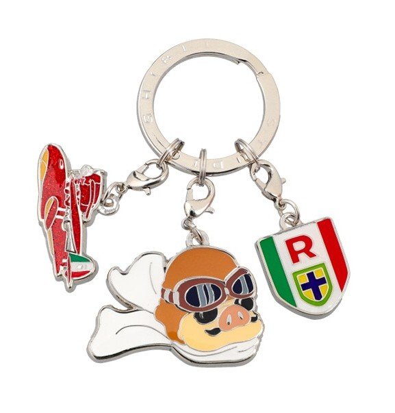 Porte-clés Ghibli PORCO ROSSO Marco Porte clé métal
