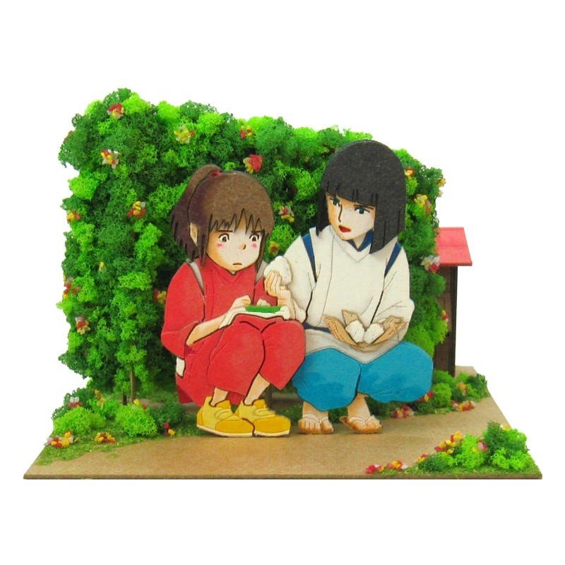 Figurine Ghibli LE VOYAGE DE CHIHIRO Haku Diorama Papier - Le Voyage de Chihiro