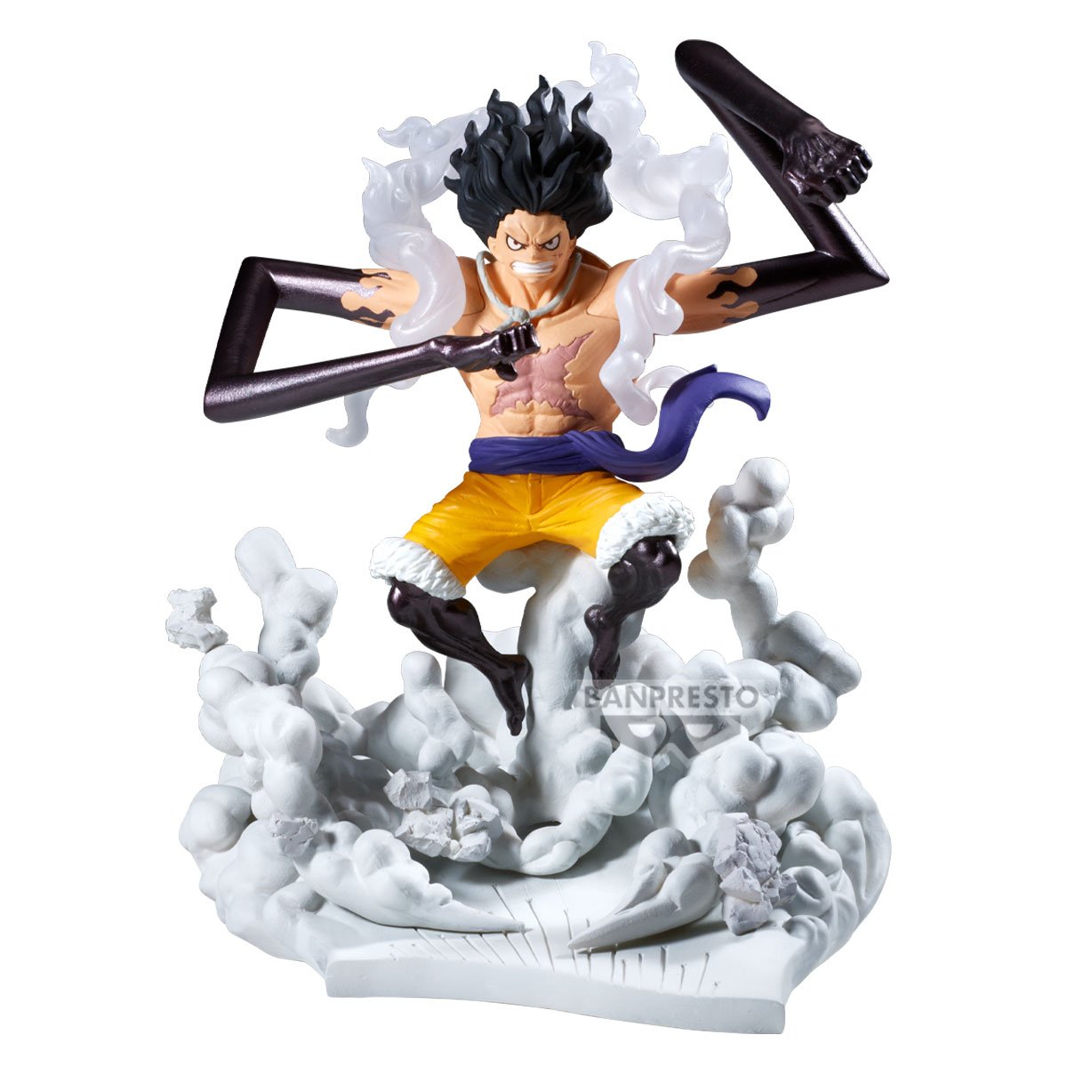 ONE PIECE - Monkey D. Luffy Gear 4 Senkozekkei - Figurine 15 cm