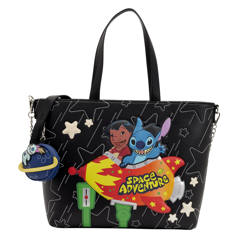 Sac Disney LILO STITCH Space Adventure Tote Bag LoungeFly