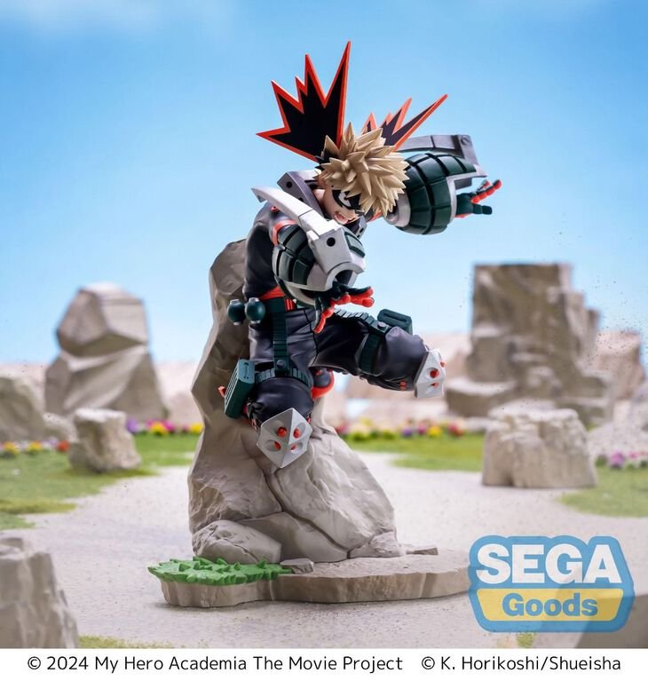 Figurine My Hero Academia Katsuki Bakugo Xross Link 18cm