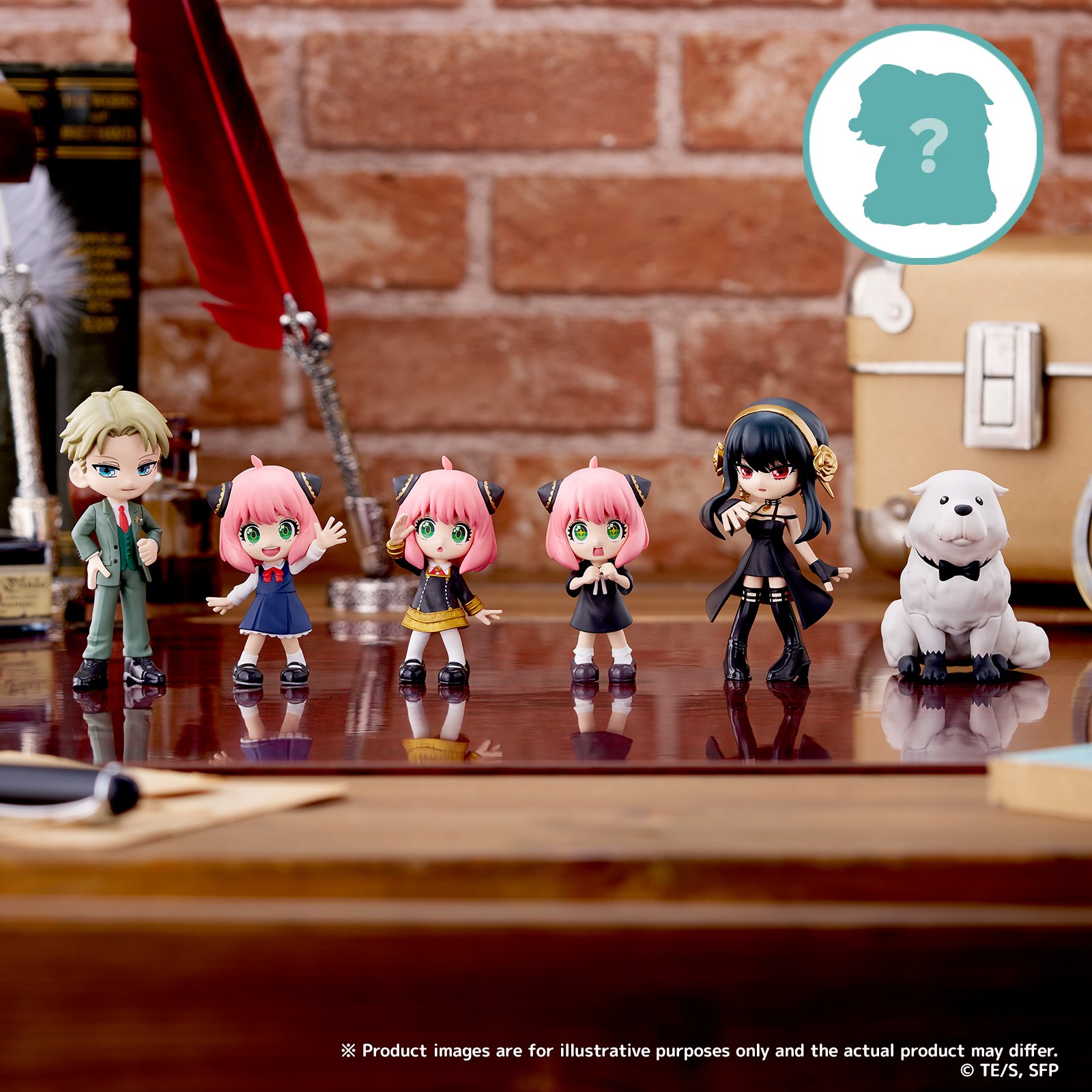 Figurine Spy × Family X Display Set of 6 11cm