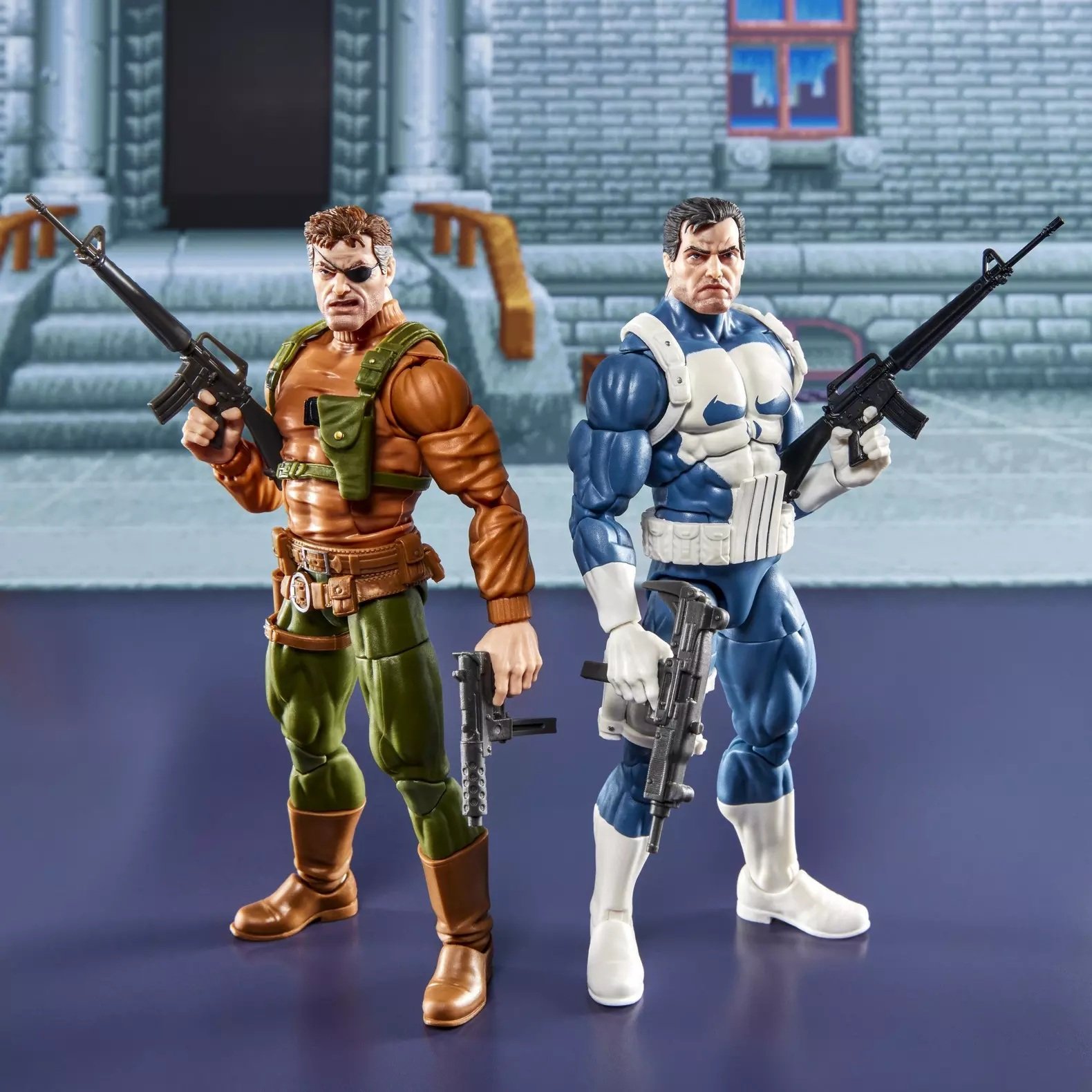 Figurine Marvel Punisher Nick Fury "Gamerverse" Fig. Legends Series 15cm - Punisher