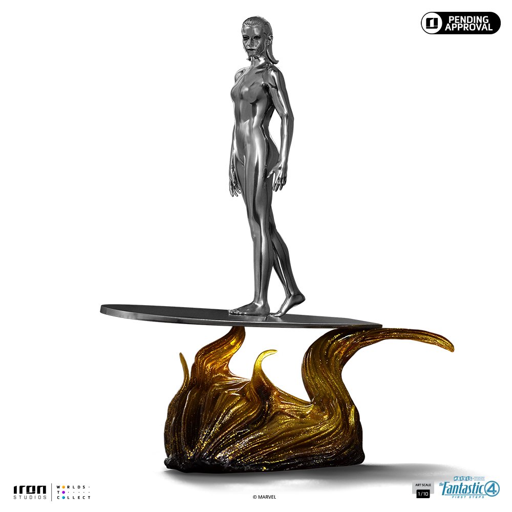 Figurine Marvel 4 FANTASTIQUES 2025 Surfer d'Argent Statuette Art Scale 1/10 26.5cm - Les 4 Fantastiques