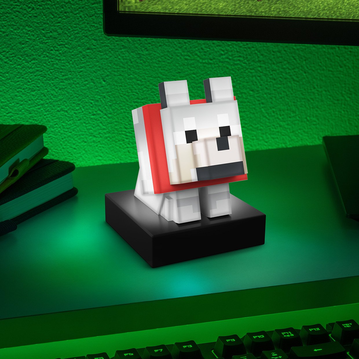 Lampe Minecraft Loup Icon 11cm