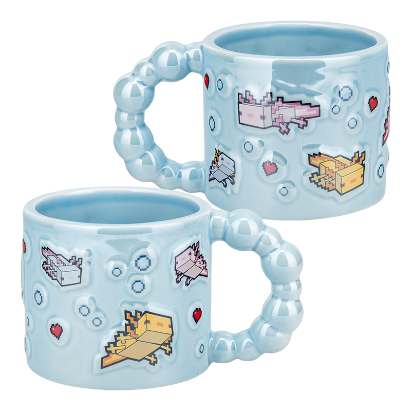 Mug Minecraft Axolotl Gravé