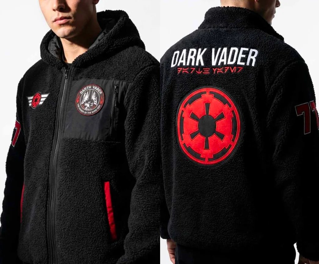 Pull Star Wars Dark Vador Veste Polaire Sherpa (XL)