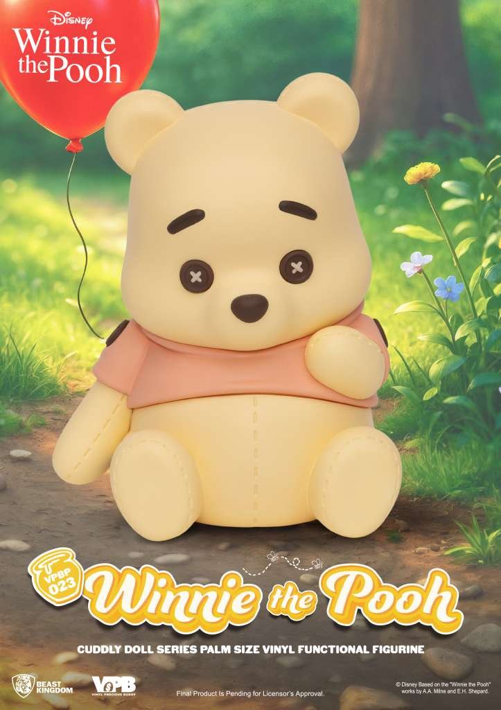 Tirelire Disney Winnie L'Ourson Cuddly Doll 12cm