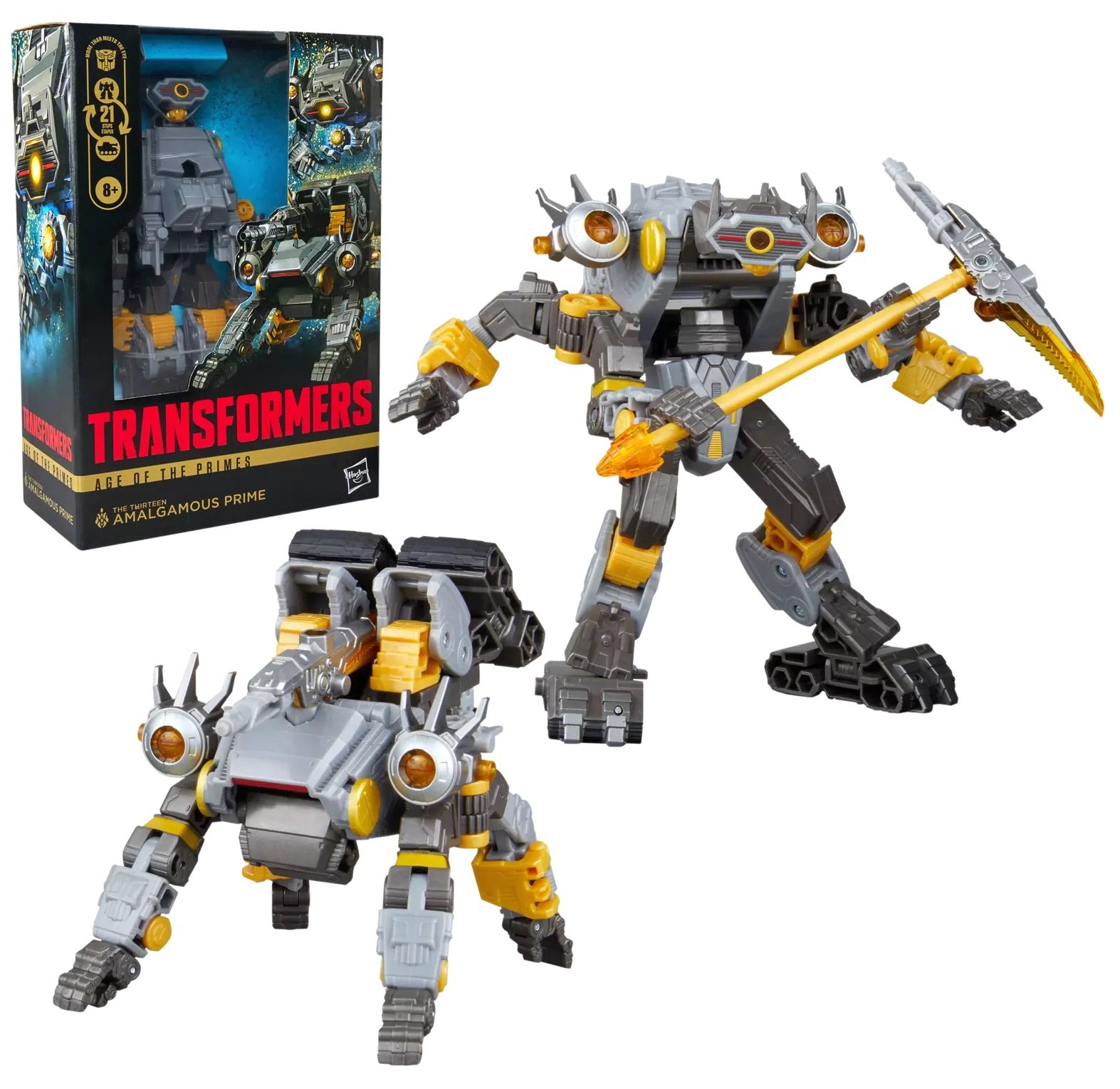 TRANSFORMERS - Amalgamous Prime Age of the Primes - Figurine 14 cm