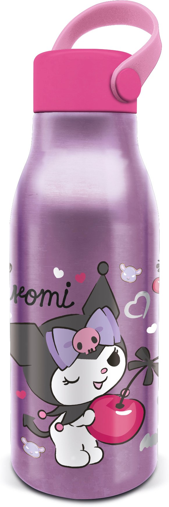 Bouteille Hello Kitty KUROMI en Aluminium avec Anse 760ml