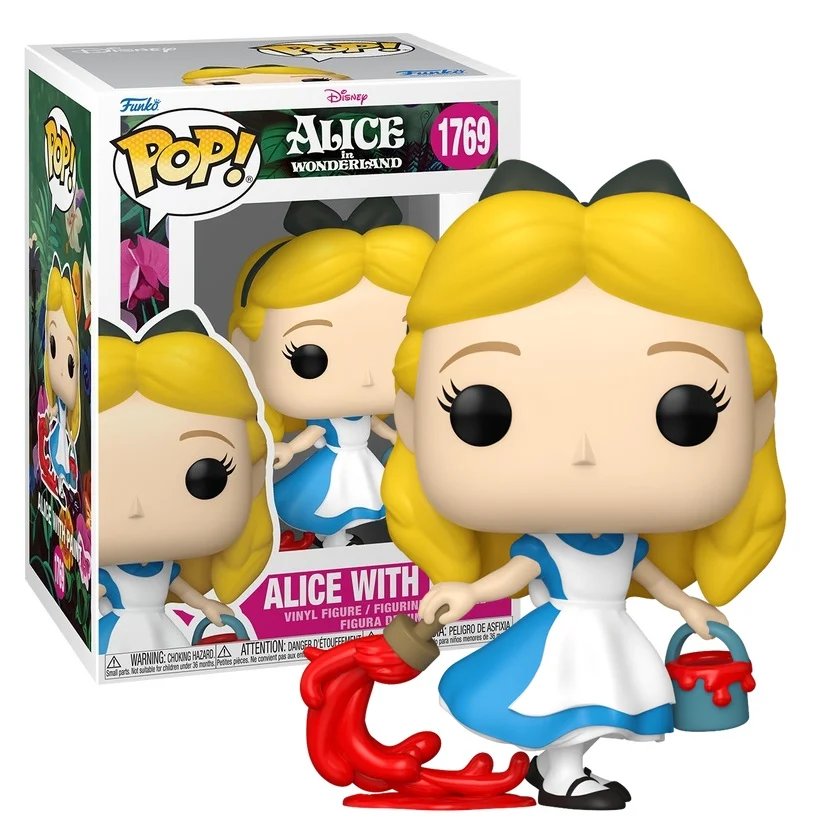 Pop Disney ALICE AU PAYS DES MERVEILLES N° 1769 with Paint - Alice au Pays des Merveilles