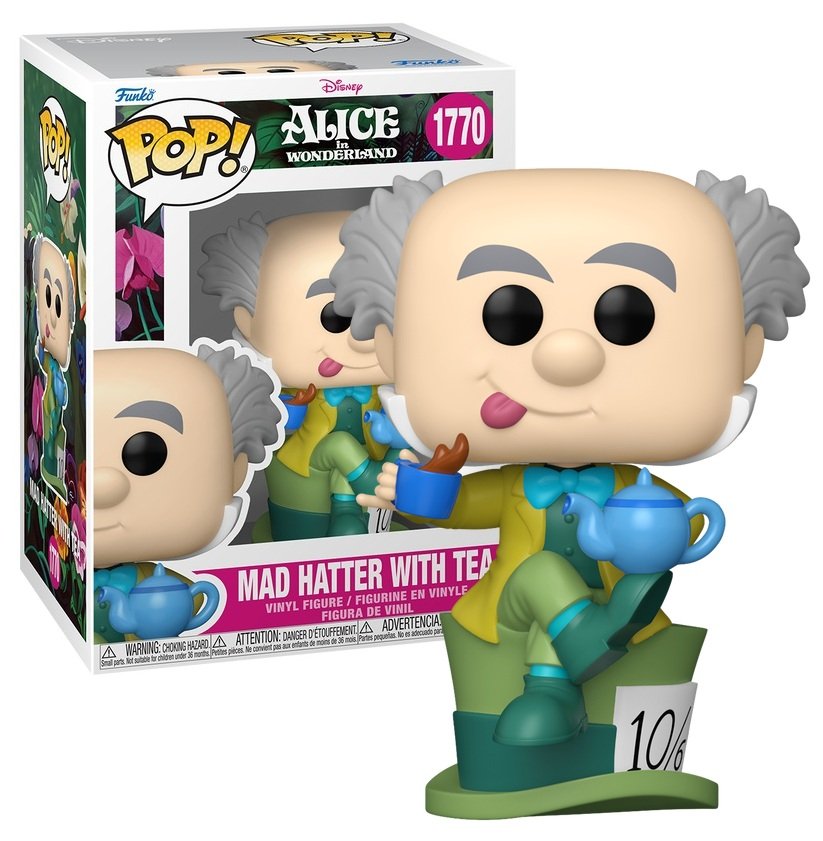 Pop Disney ALICE AU PAYS DES MERVEILLES N° 1770 Chapelier Fou - Alice au Pays des Merveilles