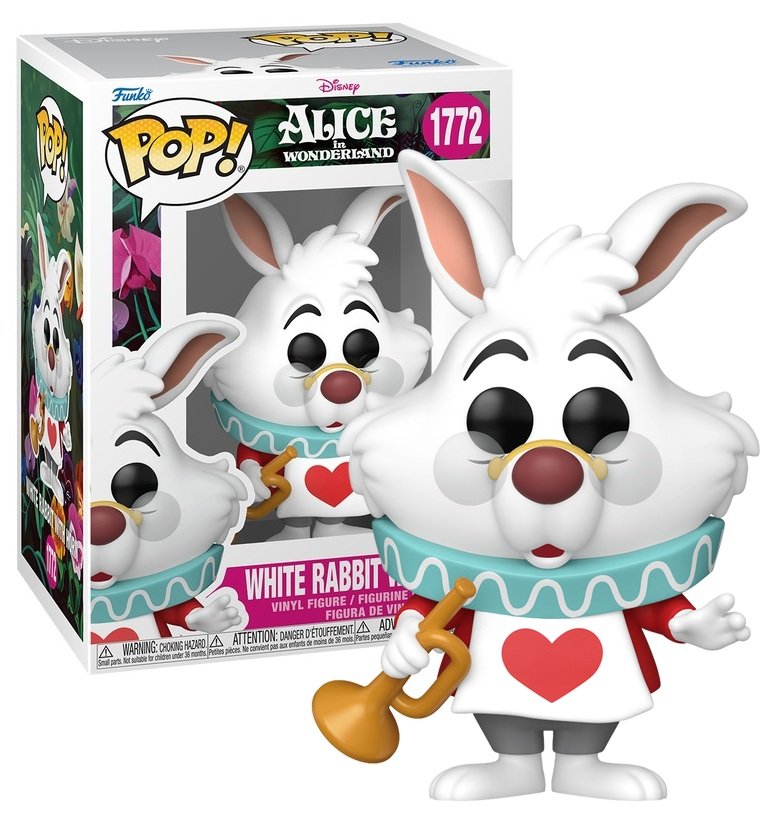 Pop Disney ALICE AU PAYS DES MERVEILLES N° 1772 Lapin Blanc - Alice au Pays des Merveilles