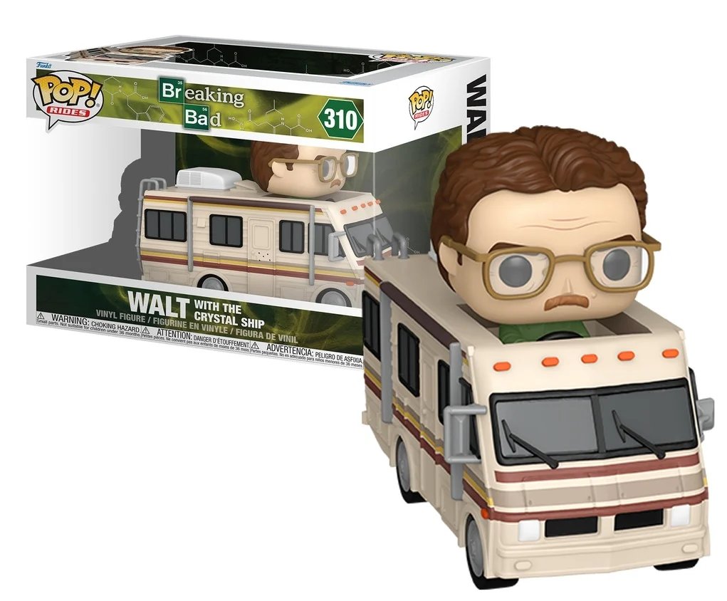 Pop Breaking Bad Ride DLX N° 310 Walt avec RV - Breaking Bad
