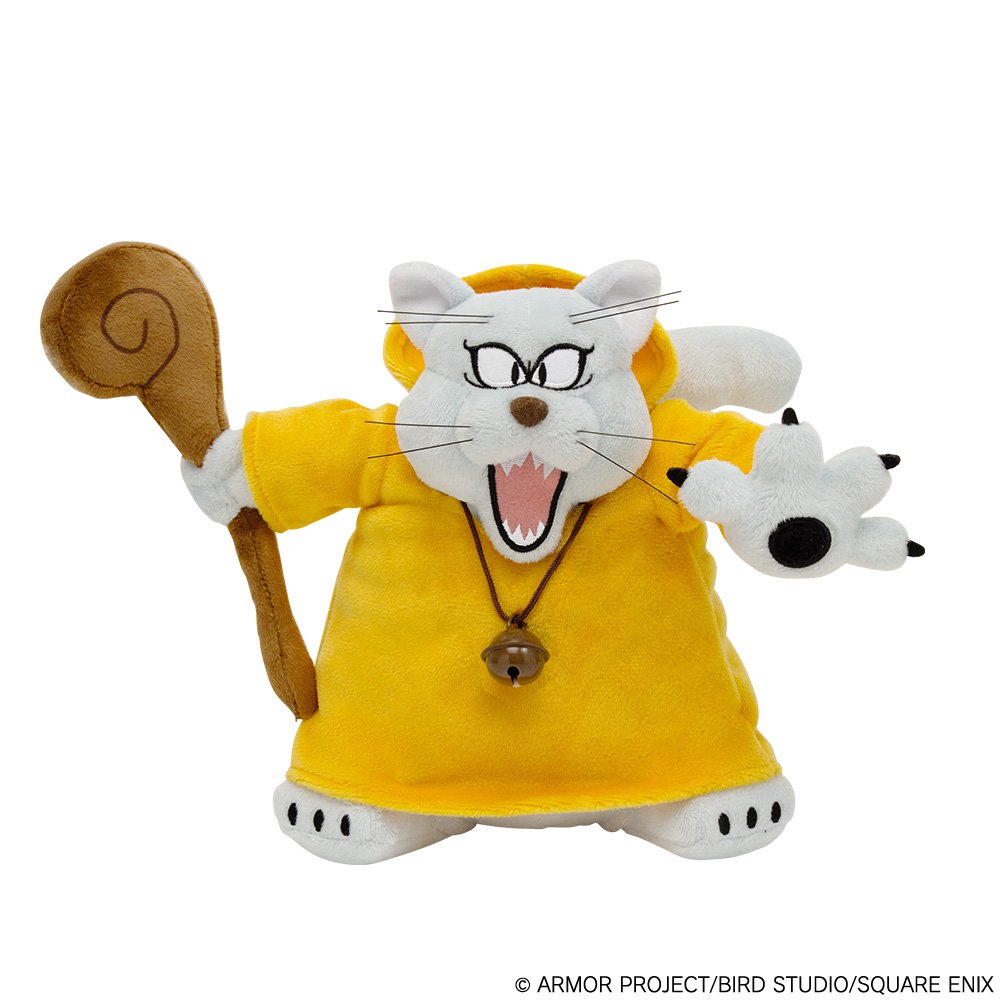 Peluche Dragon Quest Miaougicien 21cm
