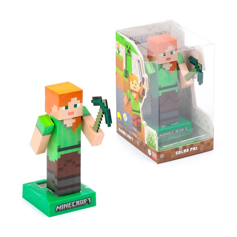 Figurine Minecraft Alex Solaire 12,5cm