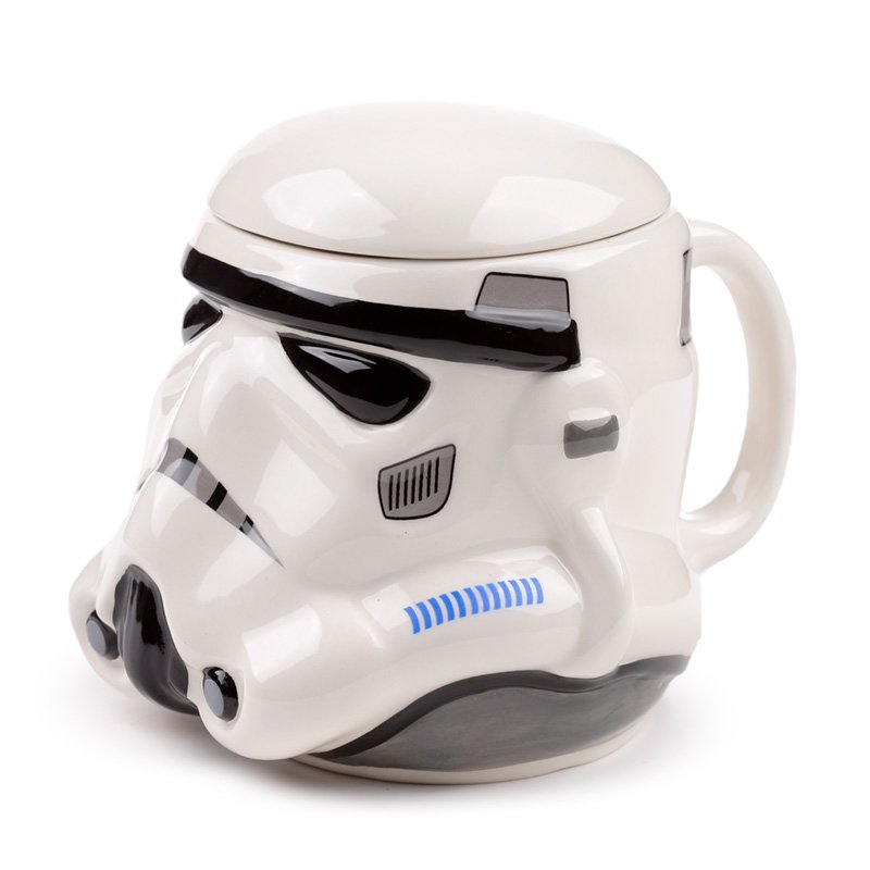 Mug Star Wars Stormtrooper 3D avec couvercle 550ml