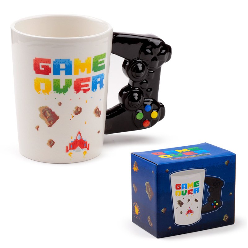 Mug GAME OVER Jeu Vidéo avec Anse 3D 400ml