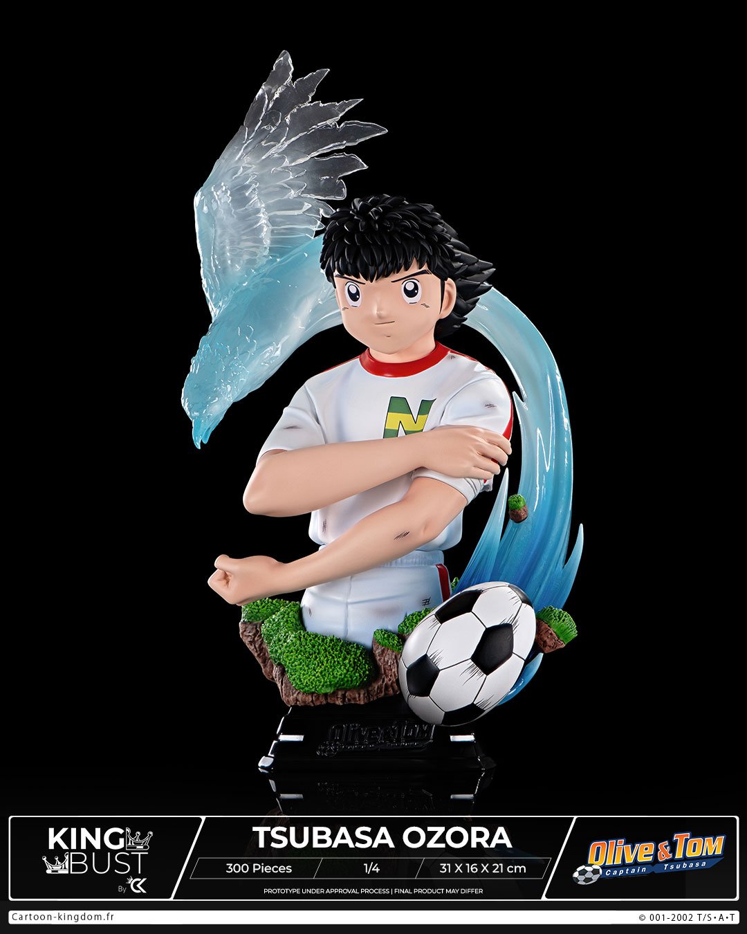 Figurine Captain Tsubasa Ozoro King Bust 1/4 31cm