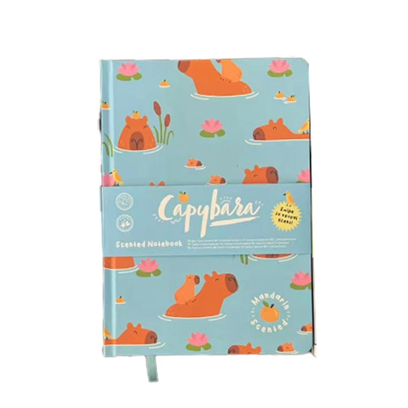 Papeterie CAPYBARA Notebook Parfumé Premium Format A5