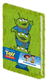 Papeterie Disney TOY STORY Alien Notebook Fuzzy A5