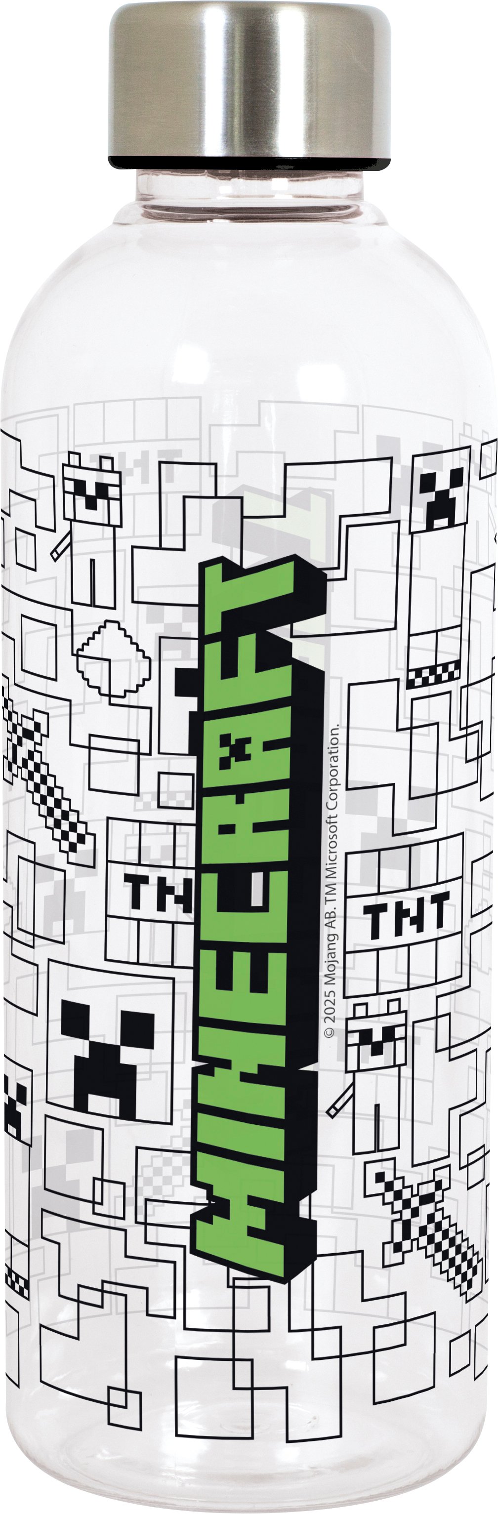 Bouteille Minecraft Plastique Format 850ml