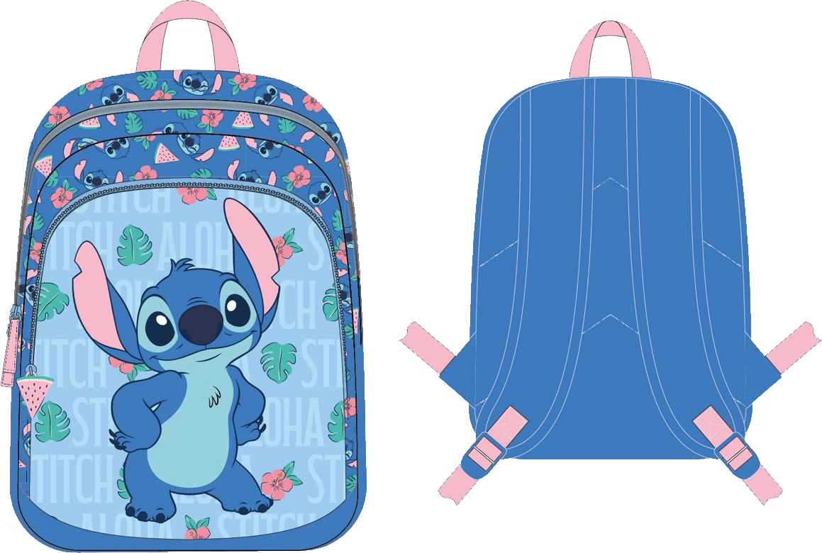 Sac Disney STITCH Watermelon à Dos 2 Compartiments '38x28x16cm'