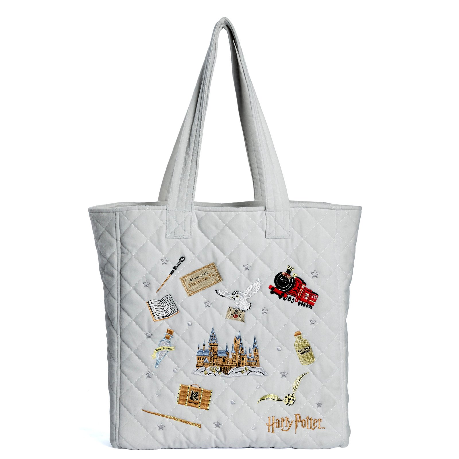 Sac Harry Potter Symboles Premium Brodé et Velours