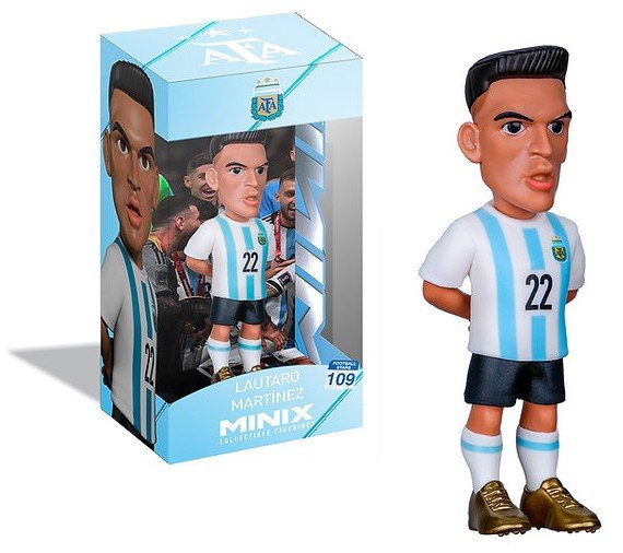 FOOTBALL - ARGENTINE Lautaro Martinez Minix Coupe du Monde - Figurine 12 cm