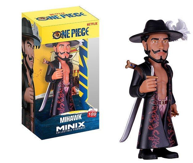 Figurine One Piece Mihawk Minix 12cm