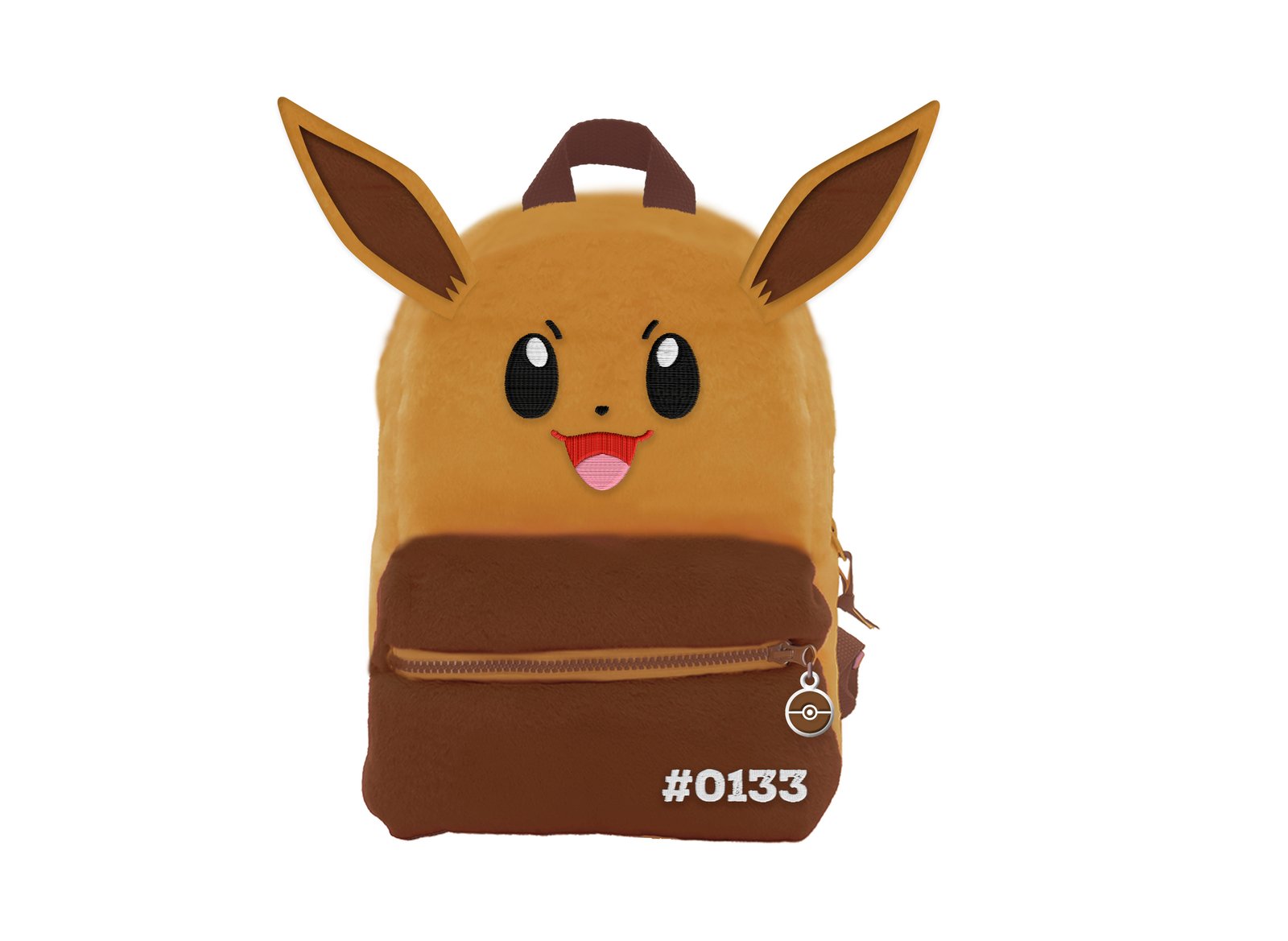 Sac Pokémon Evoli à Dos Fluffy '30x23x12cm'