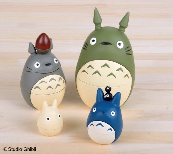 Figurine Ghibli MON VOISIN TOTORO Poupée Russe - Mon Voisin Totoro