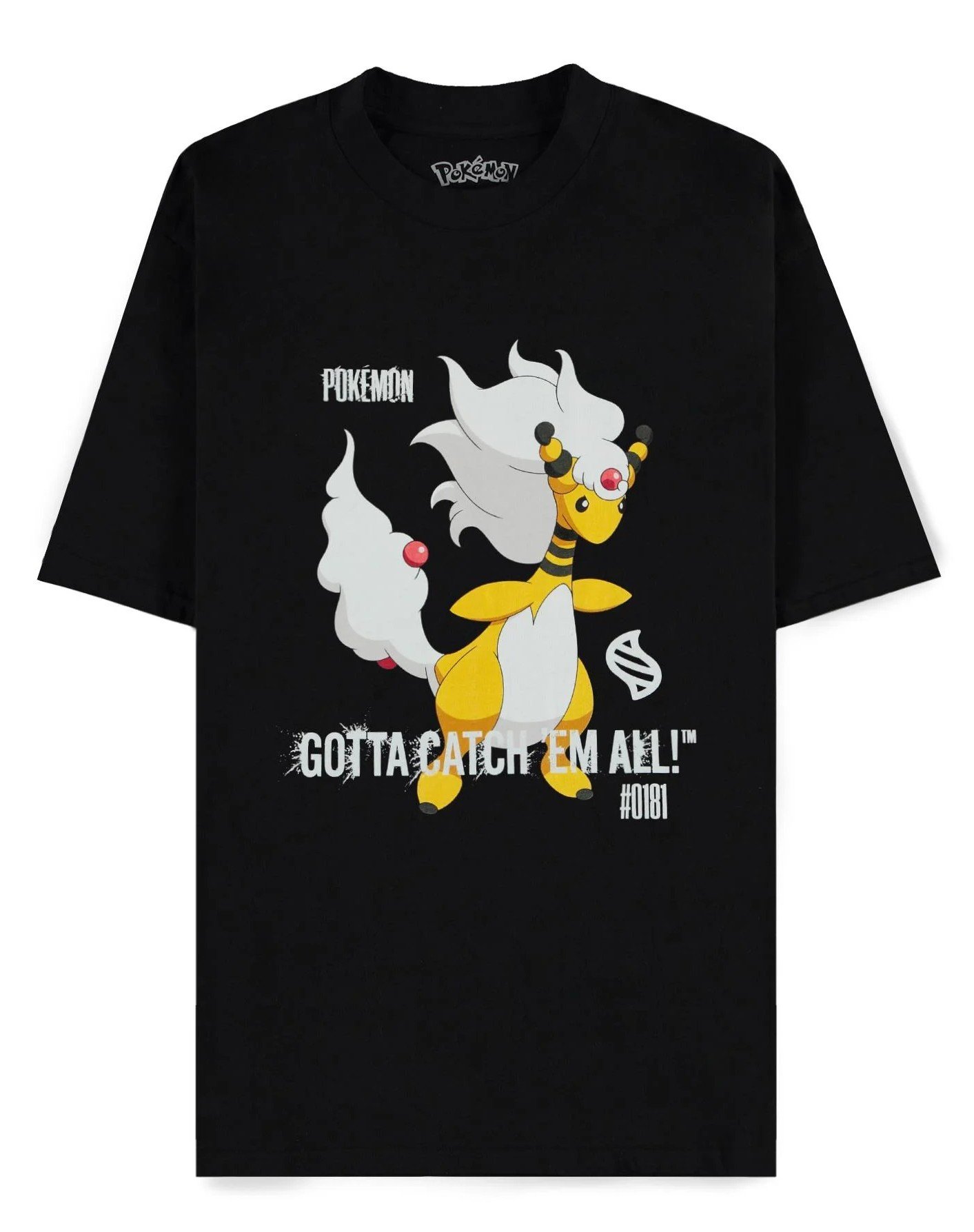 T-shirt Pokémon Mega Pharamp T Shirt Loose Fit Homme (XL)