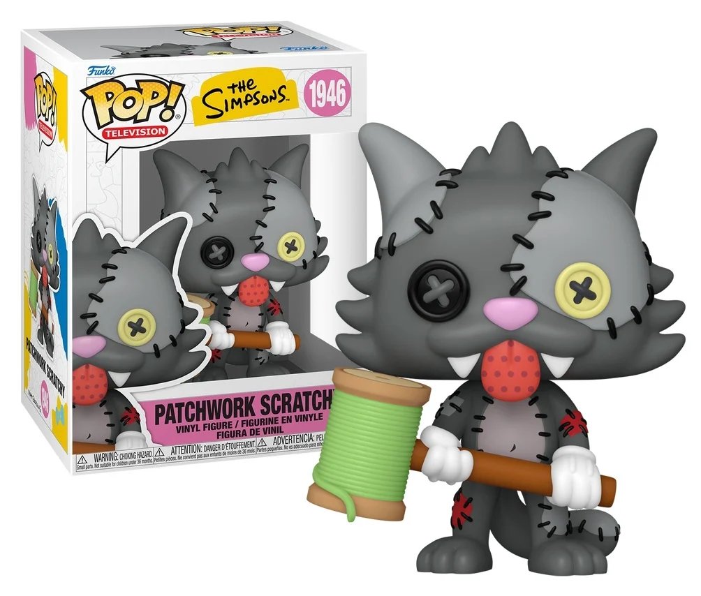 Pop Simpsons LES Animation N° 1946 Scratchy Patchwork - Simpsons