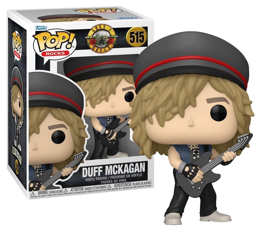 Pop Guns N Roses Rocks 515 Duff McKagan (1985 Vintage) - Guns N`Roses