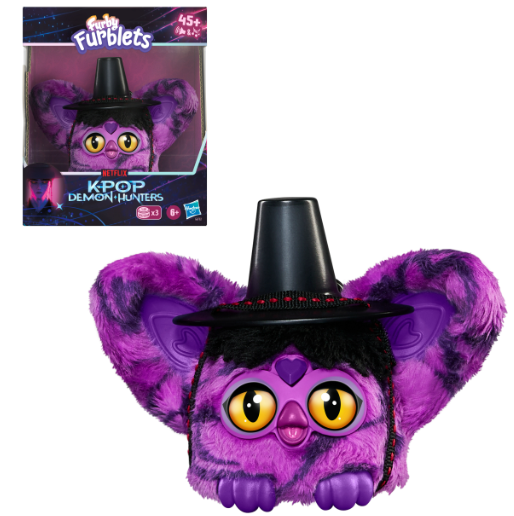 K-POP DEMON HUNTERS - K POP Saja Boy Furblets - Figurine P.O.P.