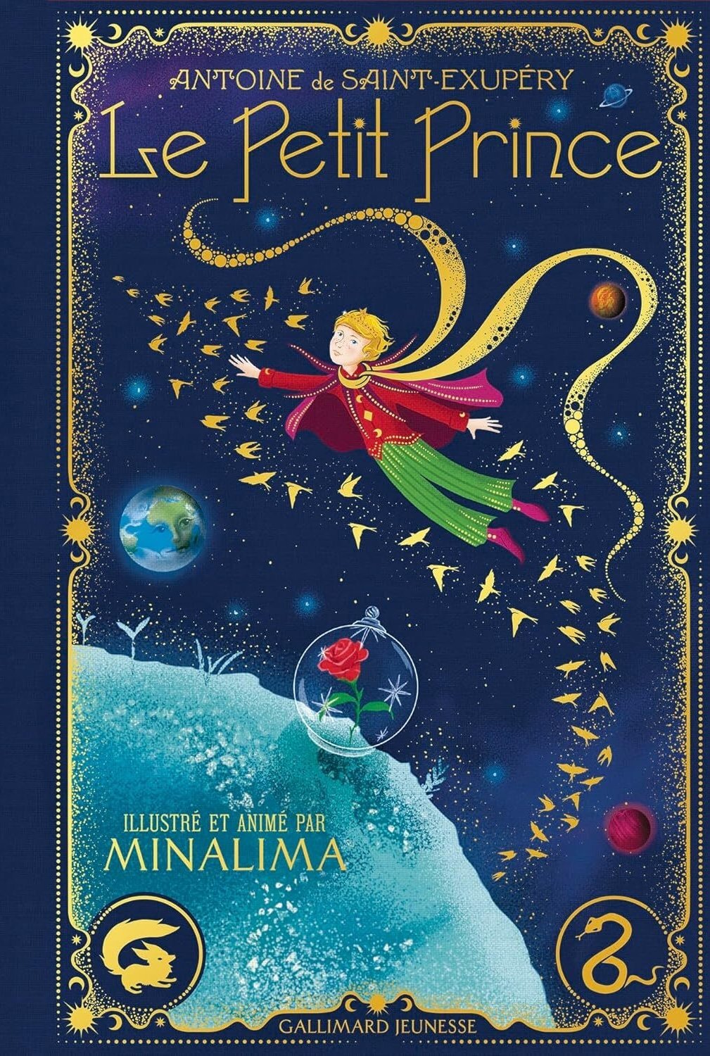 Livre Le Petit Prince Illustration par Minalima