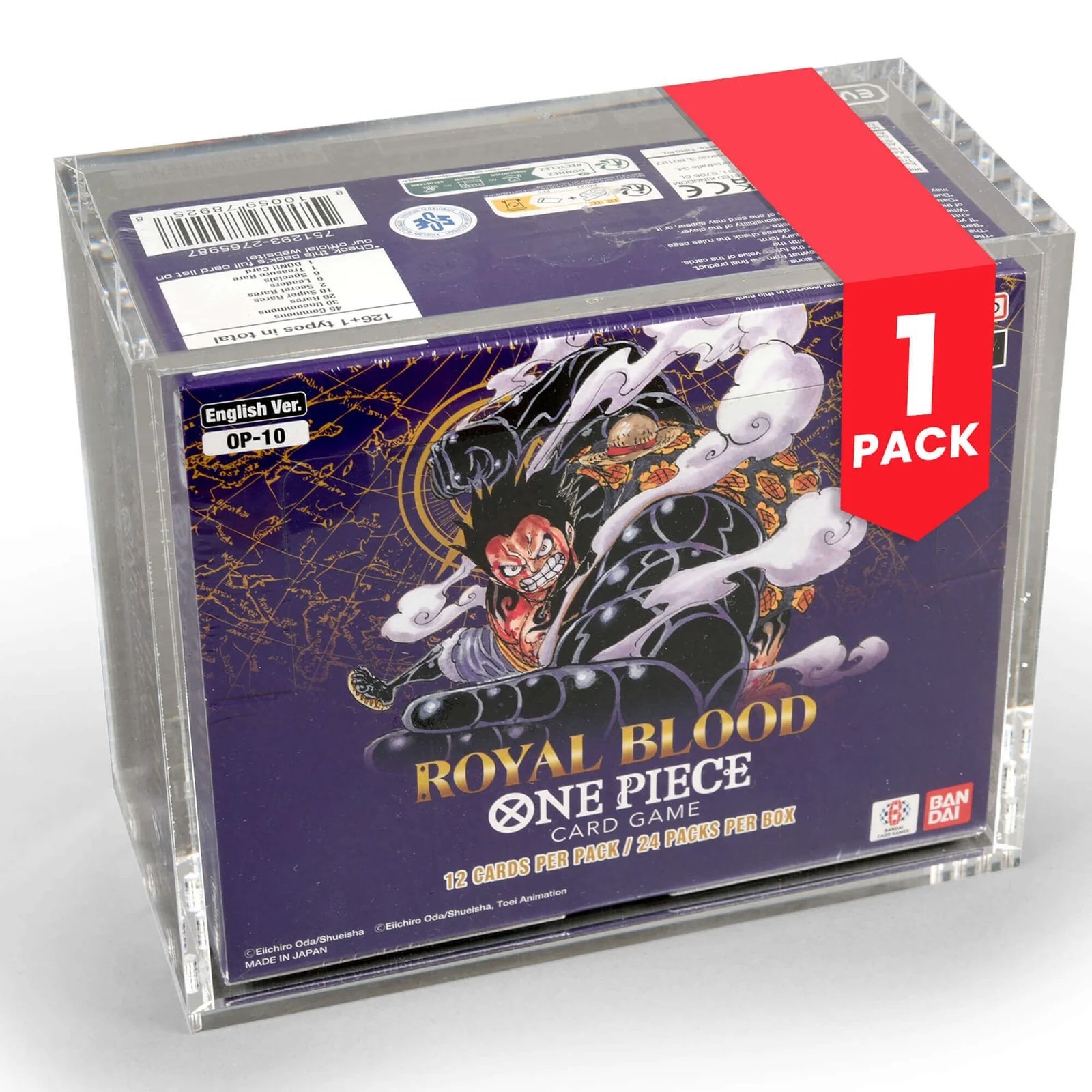 Article One Piece EVORETRO Acrylique Magnetic Protector For Display 1pc