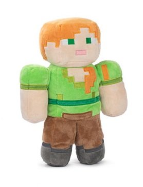 Peluche Minecraft Alex 30cm