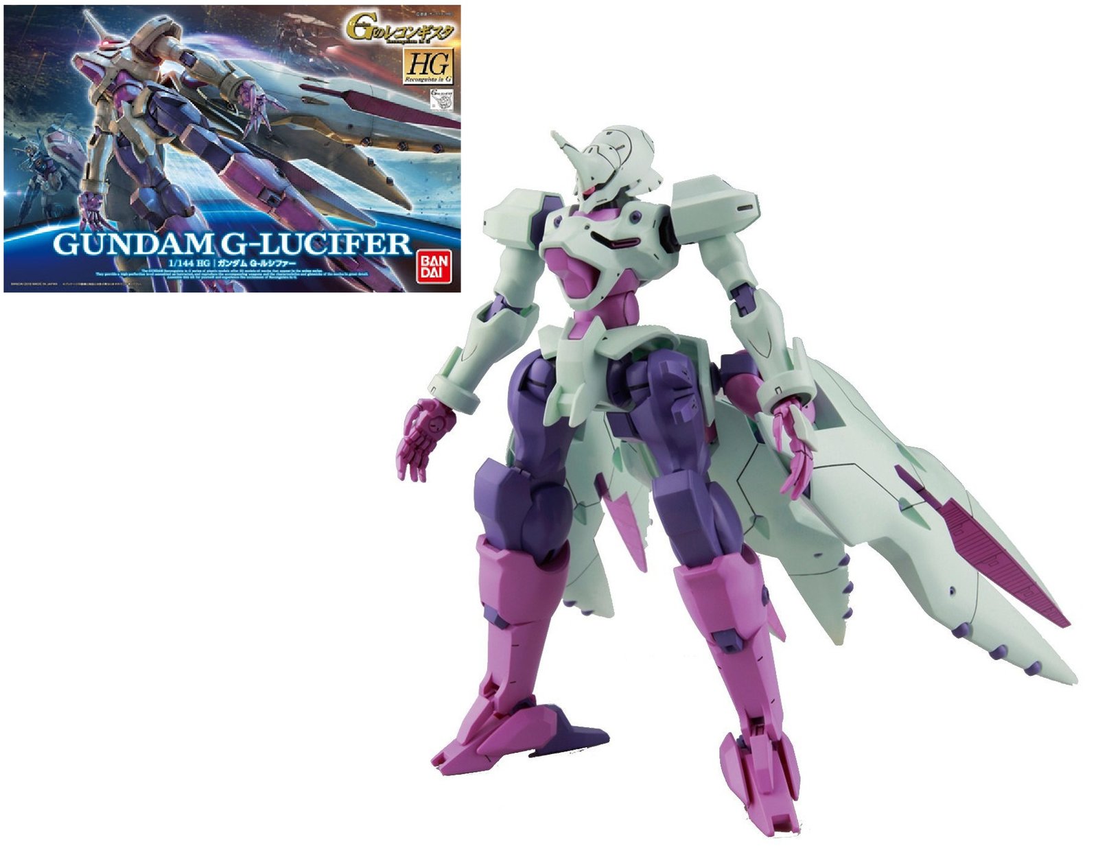 Maquette Gundam HG 1/144 G Lucifer Model Kit