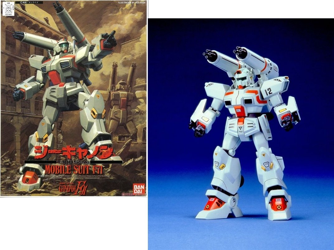 Maquette Gundam 1/100 G Cannon Model Kit
