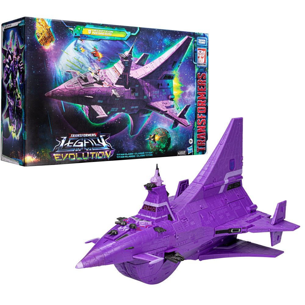 Figurine Transformers Titan Nemesis Legacy Evolution 60cm